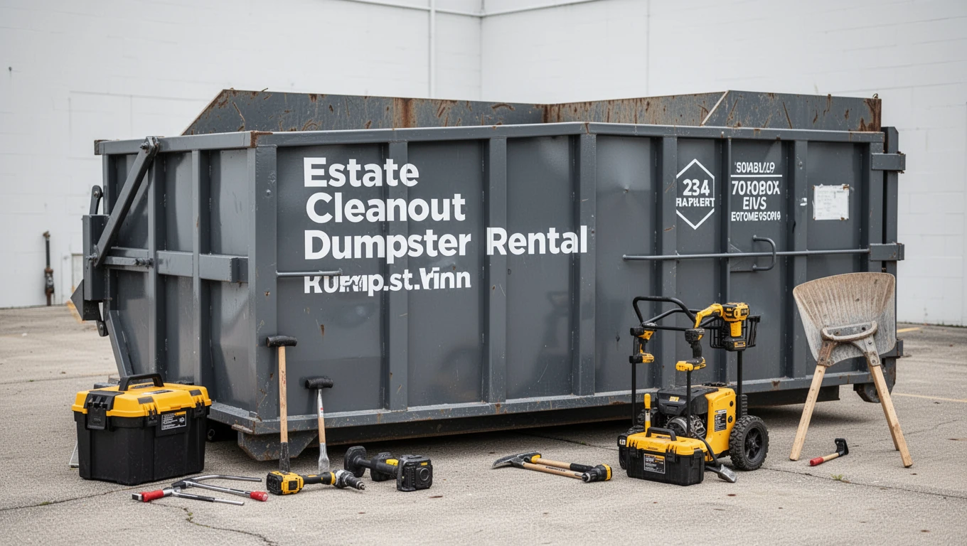Estate Cleanout Dumpster Rental